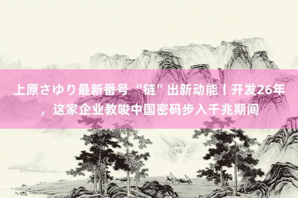 上原さゆり最新番号 “链”出新动能丨开发26年，这家企业教唆中国密码步入千兆期间