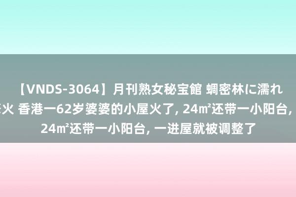 【VNDS-3064】月刊熟女秘宝館 蜩密林に濡れて淫らに踊る雌華火 香港一62岁婆婆的小屋火了， 24㎡还带一小阳台， 一进屋就被调整了