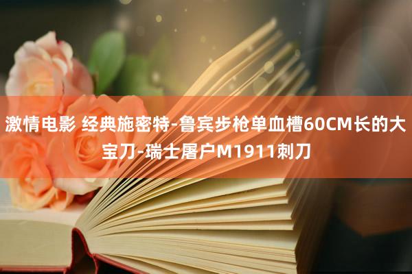 激情电影 经典施密特-鲁宾步枪单血槽60CM长的大宝刀-瑞士屠户M1911刺刀