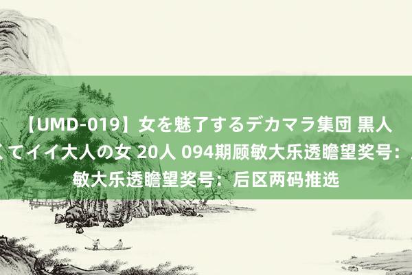 【UMD-019】女を魅了するデカマラ集団 黒人ナンパ エロくてイイ大人の女 20人 094期顾敏大乐透瞻望奖号：后区两码推选